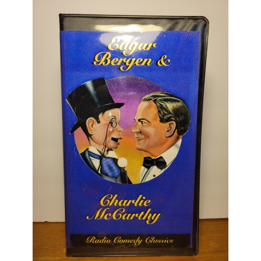 Vintage Edgar Bergen & Charlie McCarthy Radio Comedy Classics 6 Audio Cassettes